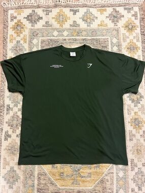 Men’s Gymshark Tee Green Size XXL